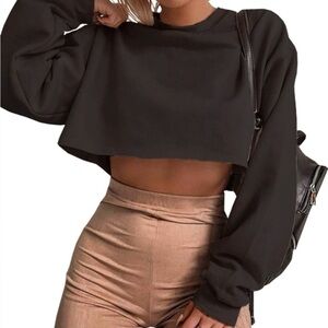 Artfish women’s Cropped Sweatshirt | medium